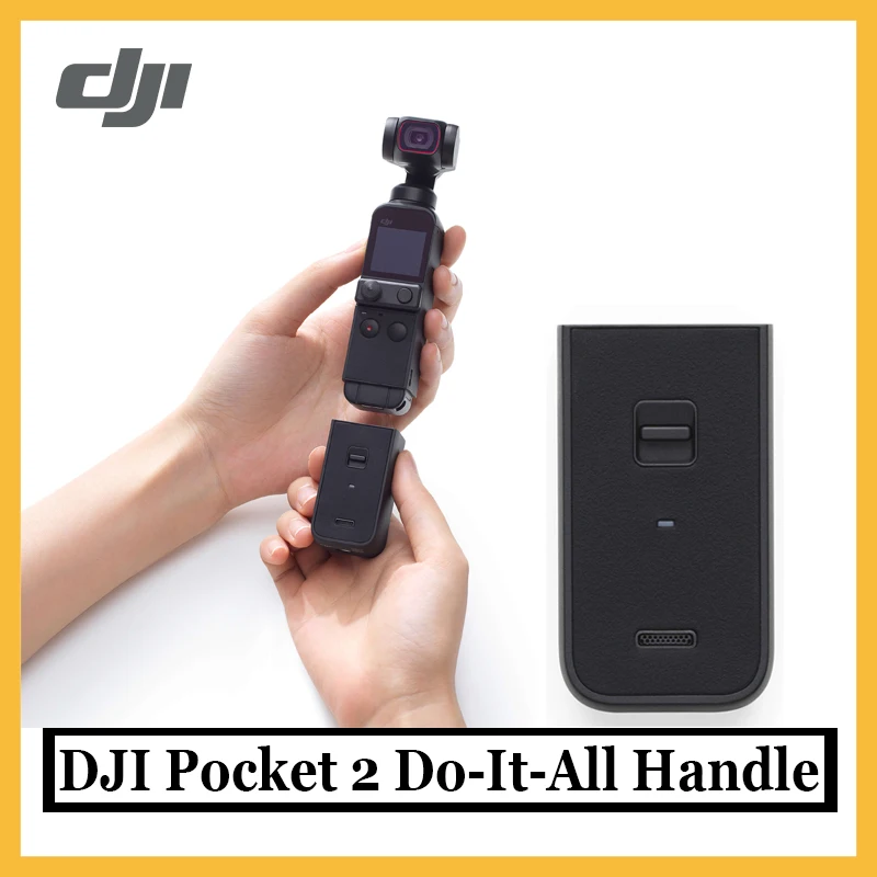 Original Dji Pocket 2 Do-it-all Handle The Built-in Wireless