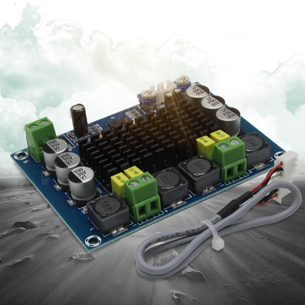 Двухканальный стереоусилитель TPA3116D2 высокая мощность 2*120 Вт DIY модуль усилителя
