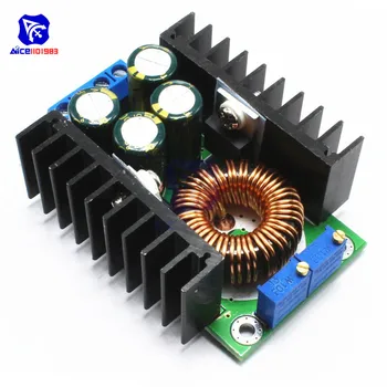 

diymore DC-DC Adjustable DC 5-40V to DC 1.2-35V 9A/8A 300W Step Down Buck Converter XL4016 Power Supply Module for Arduino