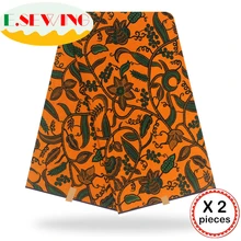 Анкара африканская восковая печатная ткань 12 ярдов Хлопок Воск Гана воск нигерийский стиль для шитья африканские платья одежда 111802