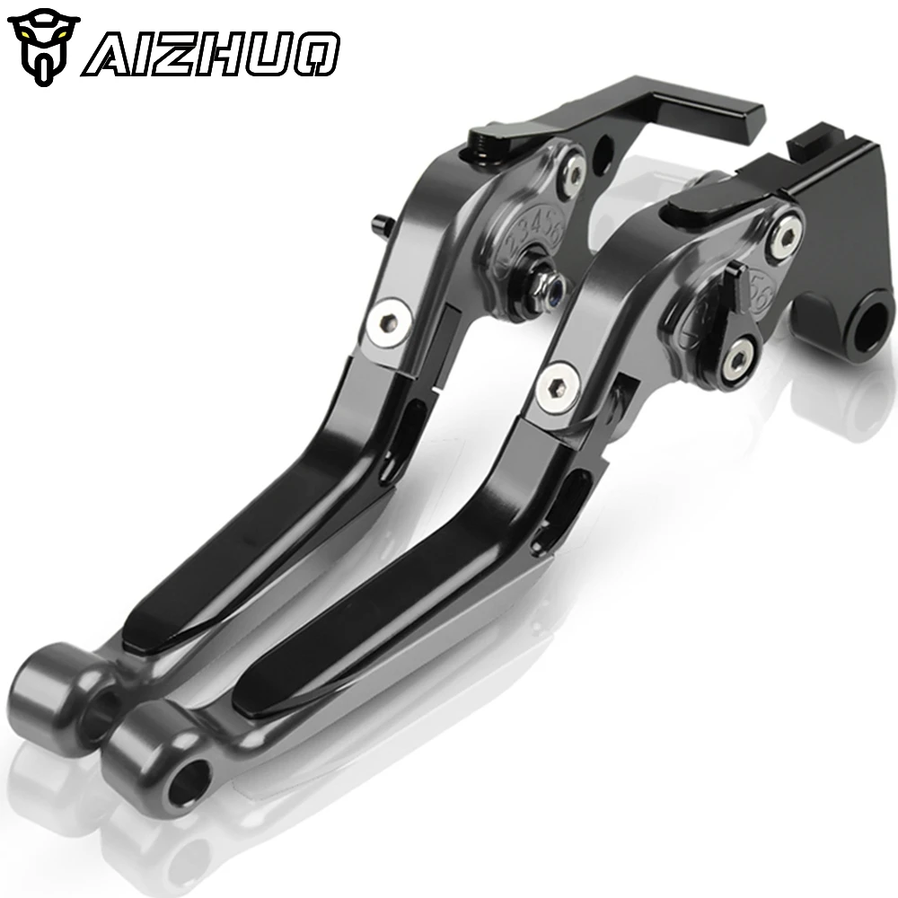 Motorcycle Accessories Folding Extendable Brake Clutch Levers FOR KAWASAKI VERSYS650 VERSYS 650 - Цвет: S