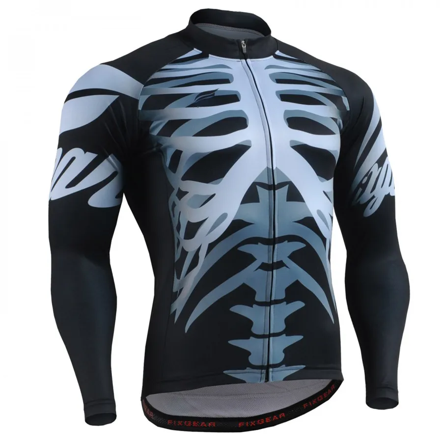 Fixgear Pro team, Мужская футболка с длинным рукавом для велоспорта, весна-осень, одежда для велоспорта, для улицы, для горной дороги, одежда для велоспорта, дышащая - Цвет: 12