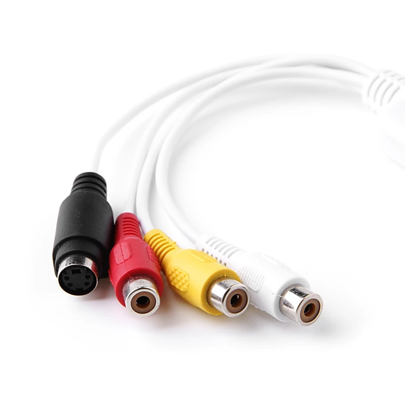 Прямая поставка USB 2,0 Видео Аудио VHS RCA для DVD конвертер захвата карты адаптер Win XP 10 8 7