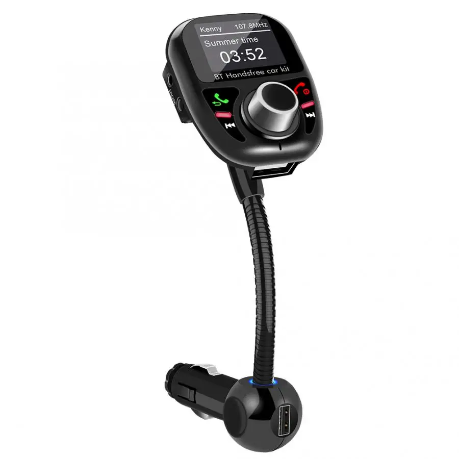 Автомобильный Bluetooth FM MP3-плеер U диск/TF карта/AUX дисплей для Android/iOS система Bluetooth Автомобильный MP3-плеер