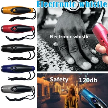 

2019 High Decibel 3 Tones Electronic Whistle for Running Fitness Equipment Football PingPong Ball Badminton Tennis Outdoor Sport