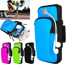 Спорт бег Чехол для крепления на предплечье держатель мешка чехол для сотового телефона для iphone 6 x для samsung s8 s9