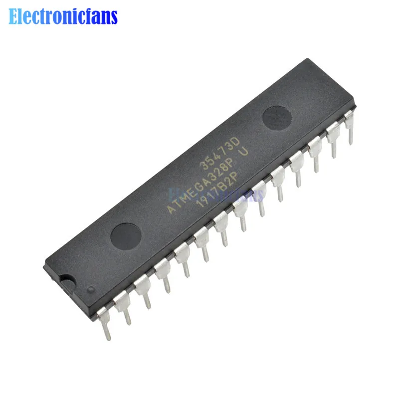 2 шт. ATMEGA328 ATMEGA328p MEGA328 MEGA328p 328P ATMEGA328P-PU DIP-28 микроконтроллер микросхема для ARDUINO UNO R3