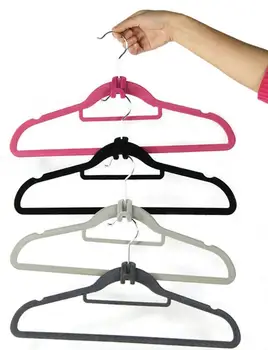 

10x Travel Flocking Multifunction Pile Coating Colors Magic Hook Hanging Mini