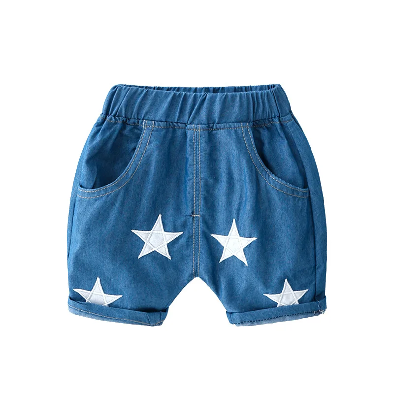 

High Quality Boys Shorts Jeans Summer Baby Boy Denim Jeans Cotton Casual Ripped Kids Short Pants for Children Trousers