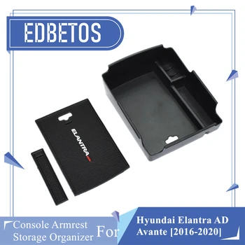 

For Armrest Storage Box Hyundai Elantra Avante AD 2016 2017 2018 2019 2020 Center Console Glove Tray Holder Case Car Organizer