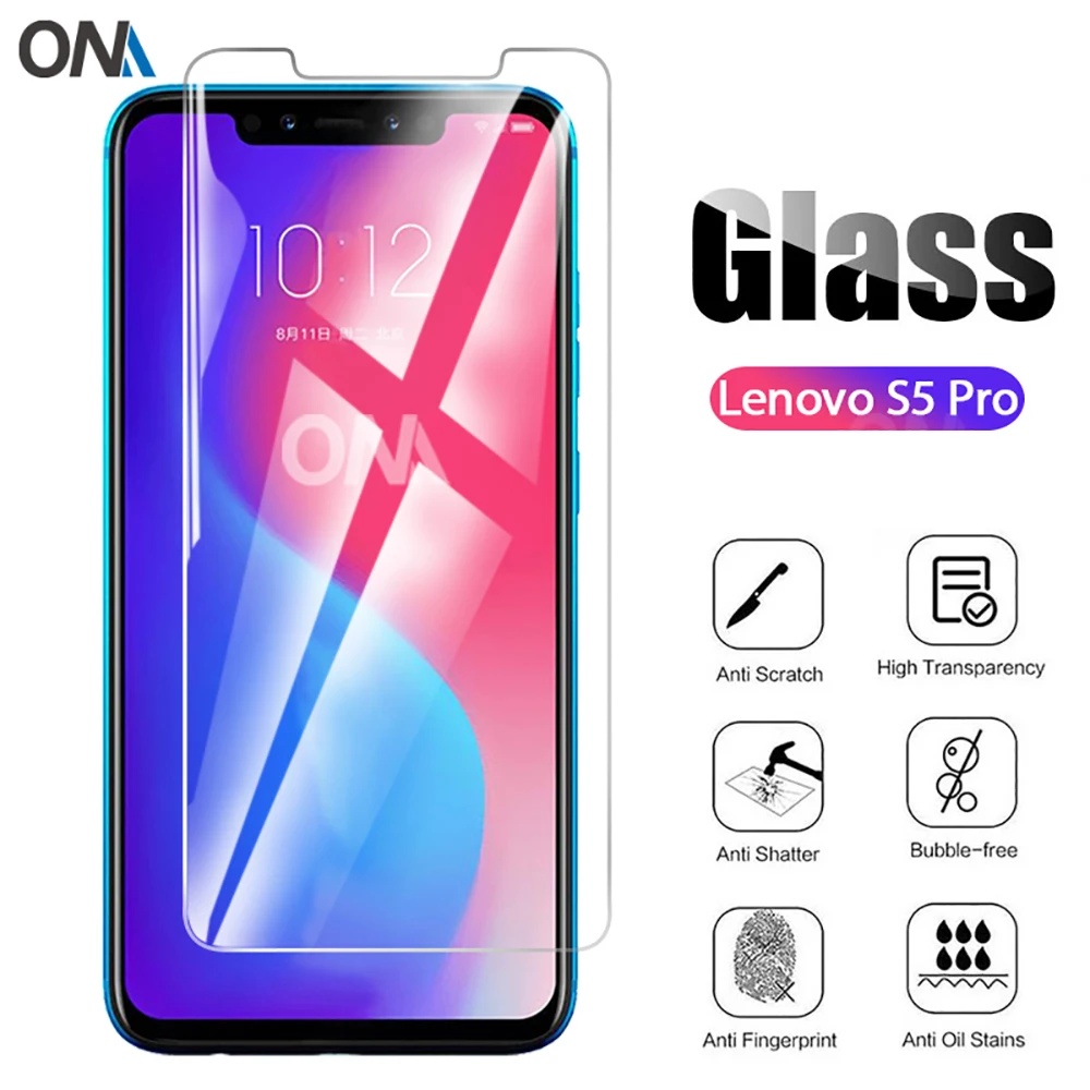10 шт. закаленное стекло для Lenovo S5 Pro стеклянная защита экрана 2.5D 9H премиум класса
