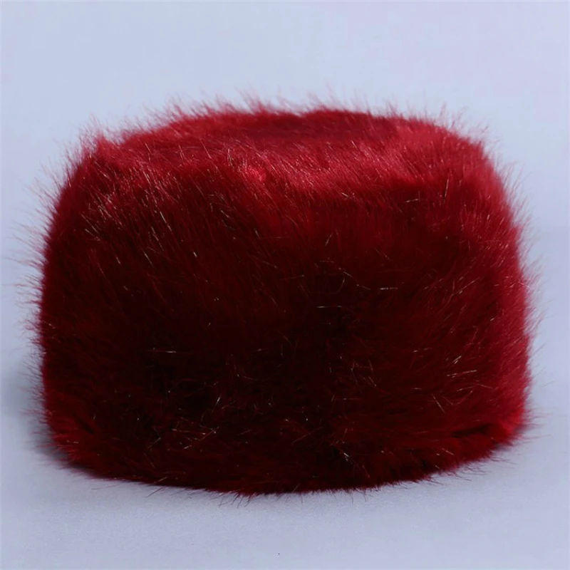 Женская меховая шапка зимняя шапка из натурального меха лисы эластичная теплая мягкая пушистая Роскошная качественная меховые шапки-бомберы