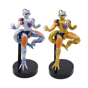 

20cm DragonBall Z Frieza Mechanic Ver. PVC Action Figure Toy Anime DBZ Gold and Silver Freeza Collectible Model Doll