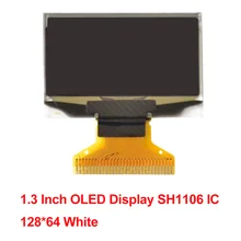 1,3 0,91 0,42 Inch OLED Display SH1106 IC SSD1306 IIC Interface 14Pin Auflösung 128X6 4 12864 72X40 128X32 Weiß Blau DC 3,3 V-5V