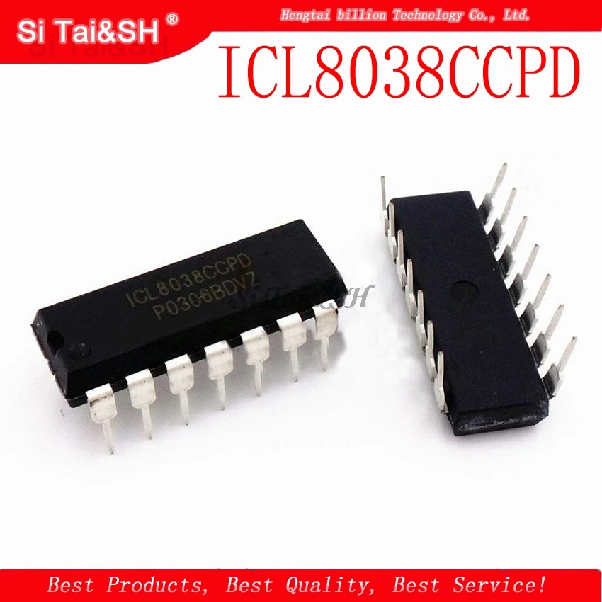 5 шт. ICL8038CCPD ICL8038 DIP14 DIP прецизионный генератор сигналов/осциллятор с контролем