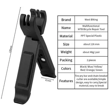 

Multifunctional Tire Lever Mountain Road Bike Magic Buckle Disassembly Pliers Q0KF