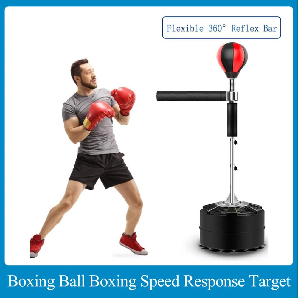 adjustable reflex boxing punch bag
