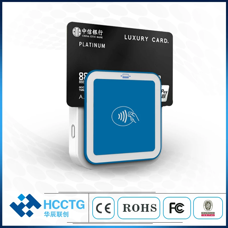 

Android IOS Windows All in One EMV PCI Visa Master Amex Credit Card Magnetic MSR IC Chip NFC Card Reader Bluetooth MPOS MobileI9