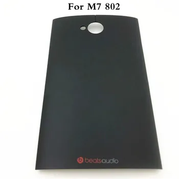 

Original Back Metal Battery Cover For HTC One Dual Sim M7 802t 802d 802w Battery Back Door Cover Case Housing