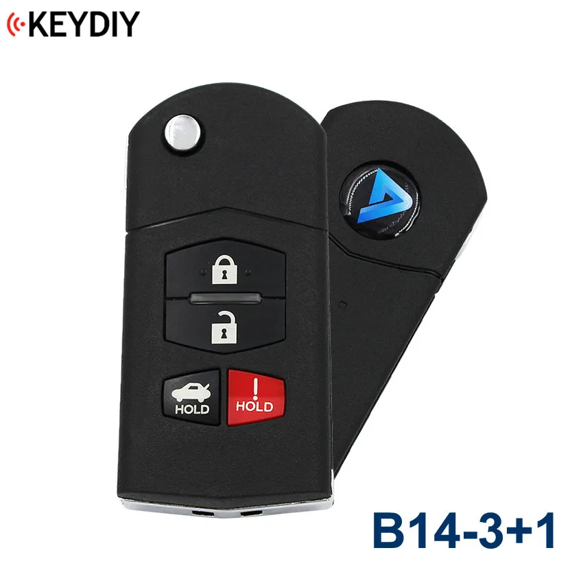 1 шт., KEYDIY, универсальный пульт дистанционного управления серии B B14-3+ 1 KD900K/D900+/URG200/KD-X2