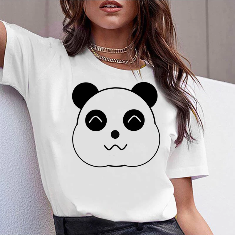 1126041_T Shirt Casual O-Neck Short Sleeves Women T-shirt Hipster Cool Graphic Tee |