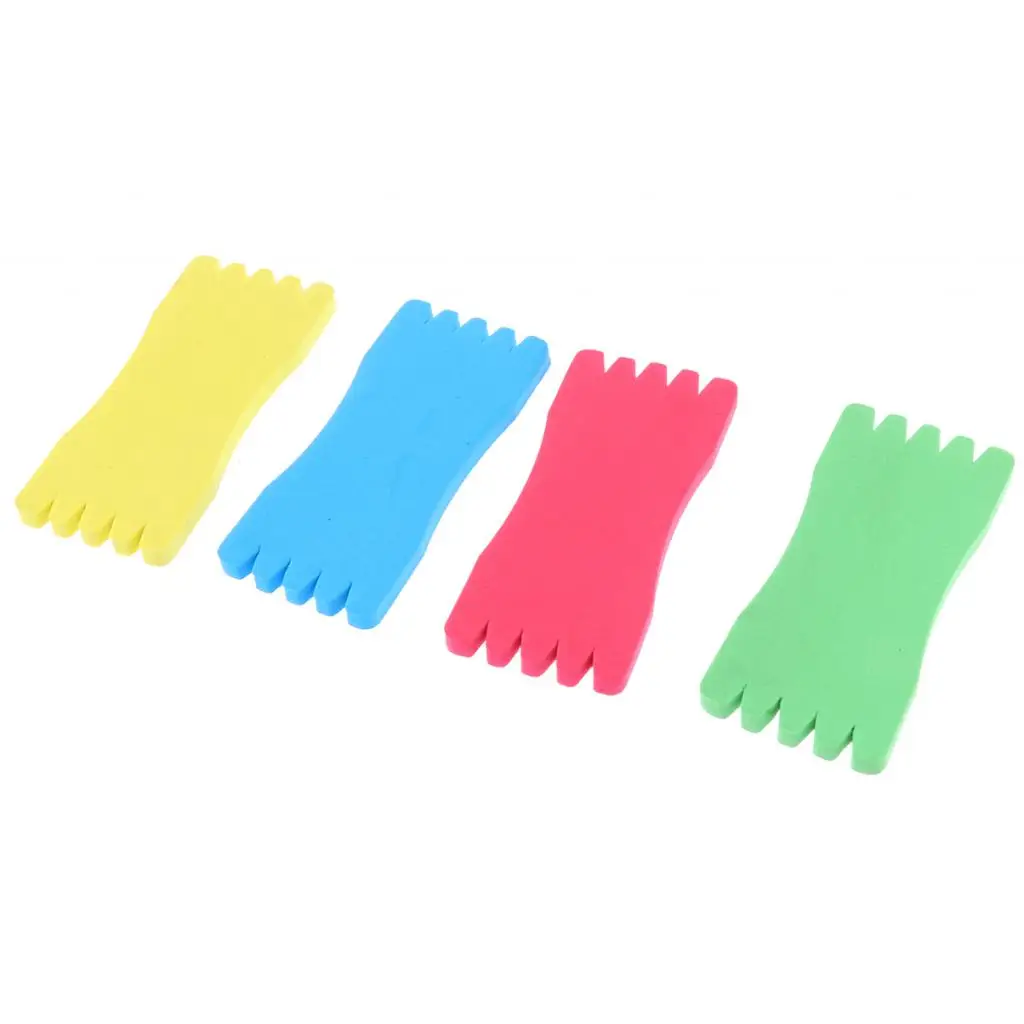 Perfeclan 20pcs Foam Winding Boards Fishing Line Leaders Rigs Storage Board