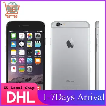 

EU Local ShipUnlocked Apple iPhone 6 IOS Dual Core 1.4GHz 16/64/128GB ROM 4.7 inch 8.0 MP Camera IOS 4G LTE Original Apple Phone