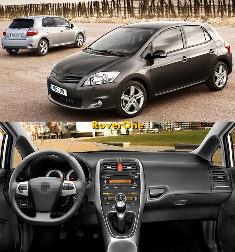 Discount RoverOne Car Accessories For Toyota Auris 2008 - 2012 Android 9.0 4G+64G Auris DVD GPS Navigation Head Unit Radio Stereo 4