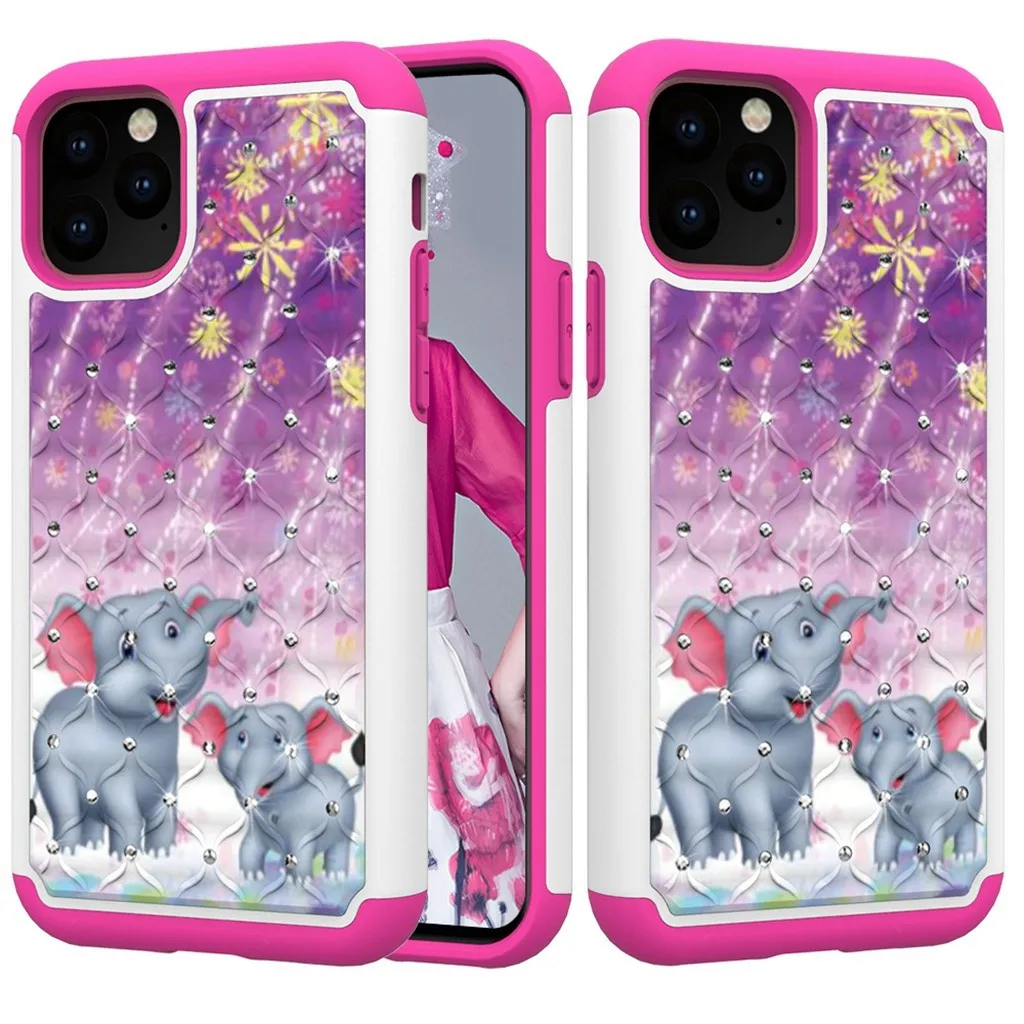 Dream Crystal Style Phone Case For iPhone 11Pro Max Dirt-resistant Slim Fashion Soft Cases Shockproof Dust-proof Phone Case