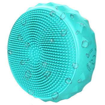 

Electric Cleansing Brush Silicone Helps to Open Pores and Introduce Essence Deep Cleansing and Exfoliating