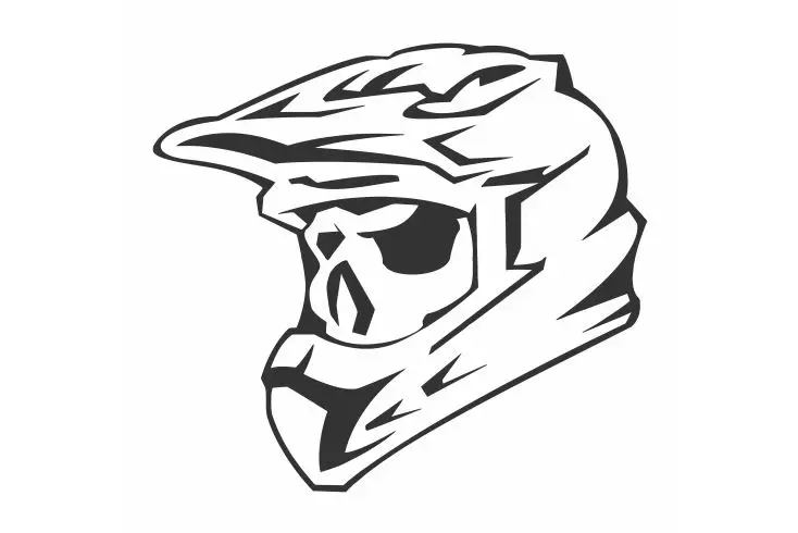 Prop Helmet To Protect The Head Of Life Safety Car Decal For Auto Body Window Bike sign Unique Art Pattern Rainproof FA101 | Автомобили и