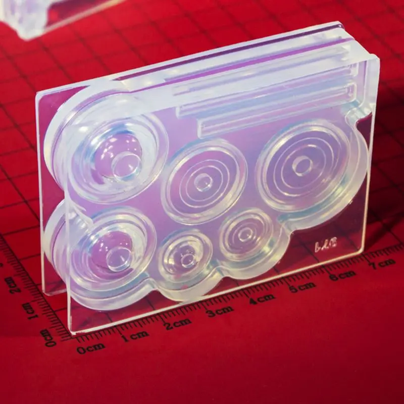 Handmade Silicone Mold Resin Crafts Decorative DIY Hollow Bottle Cup UV Crystal Epoxy Molds 517F