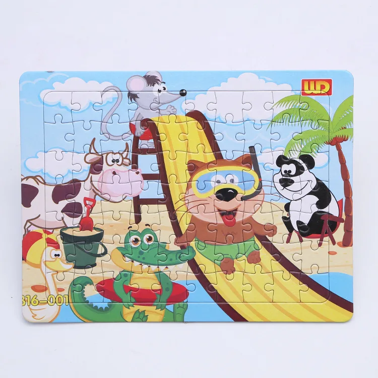 B011 Cartoon Jigsaw Puzzle Make-up Anime Parent And Child Educational Toy Dollar Store Supply Of Goods Stall Hot Selling Baby Ea