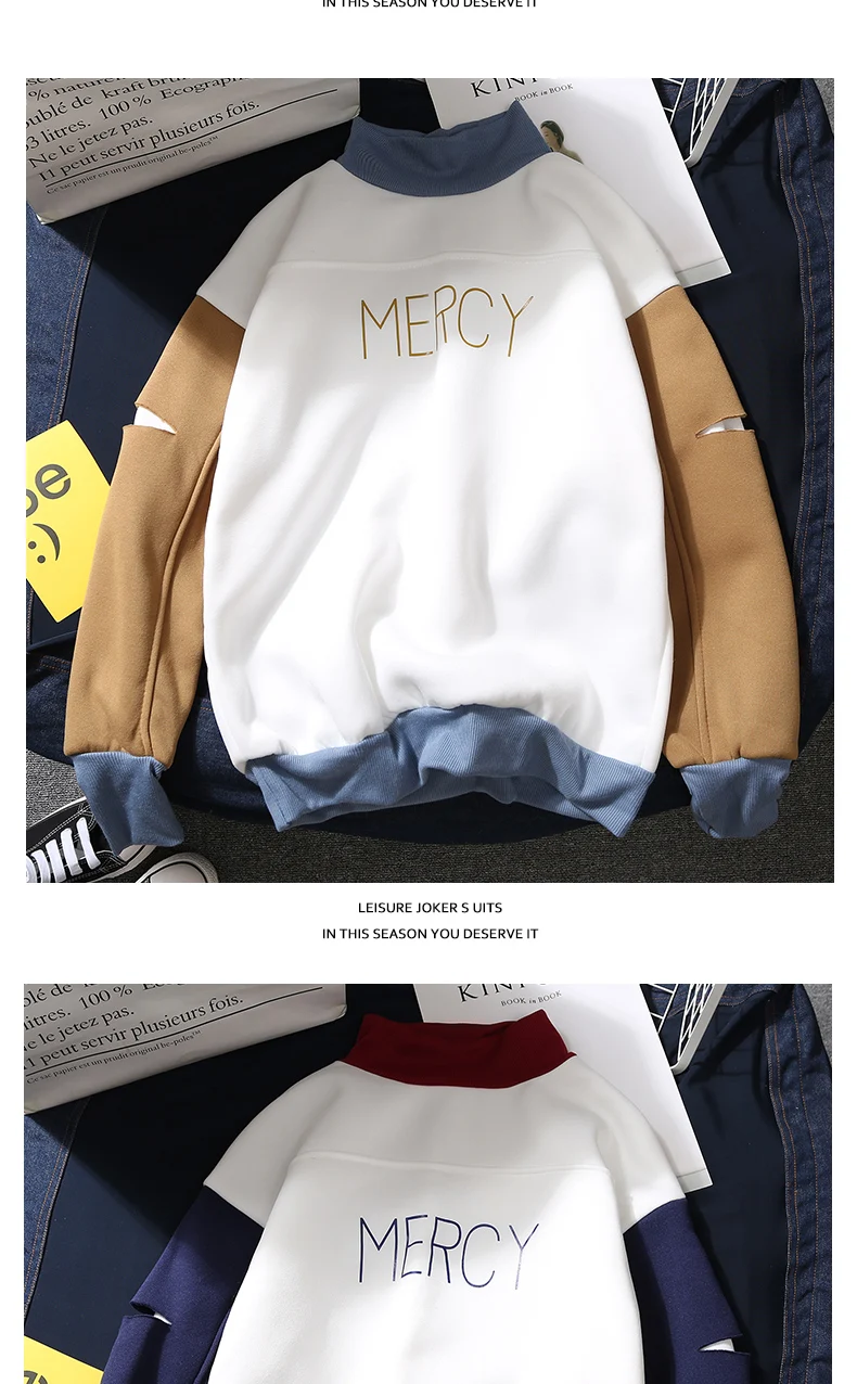 Sudadera Mujer осень зима женские толстовки корейский стиль Ulzzang Harajuku буквы пуловер с начёсом Толстовка Женский Повседневный Топ