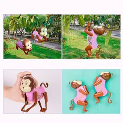 Petit singe de dessin animé, jouet interactif amusant pour enfants, corde d'escalade, jouet amusant, cadeau amusant 