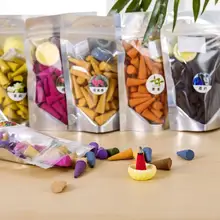 Около 125 шт./пакет благовоние, дым ароматерапия Secnt Смесь натуральных благовоний красочная масляная лампа с лавандовым ароматом тройной ароматом пирамидки благовоний