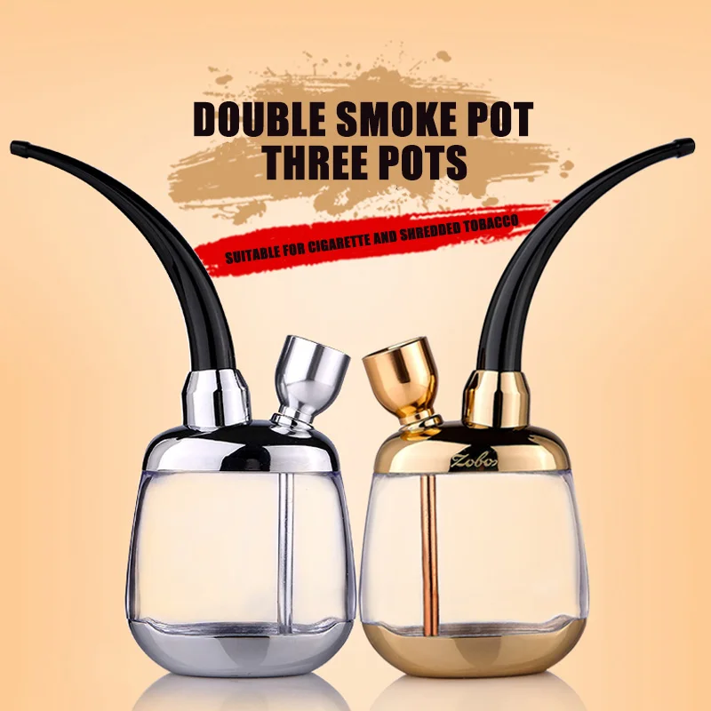 Metal hookah filter dual-use pipe tobacco cigar pot mouthpiece high-end mini smoking gadget | Дом и сад