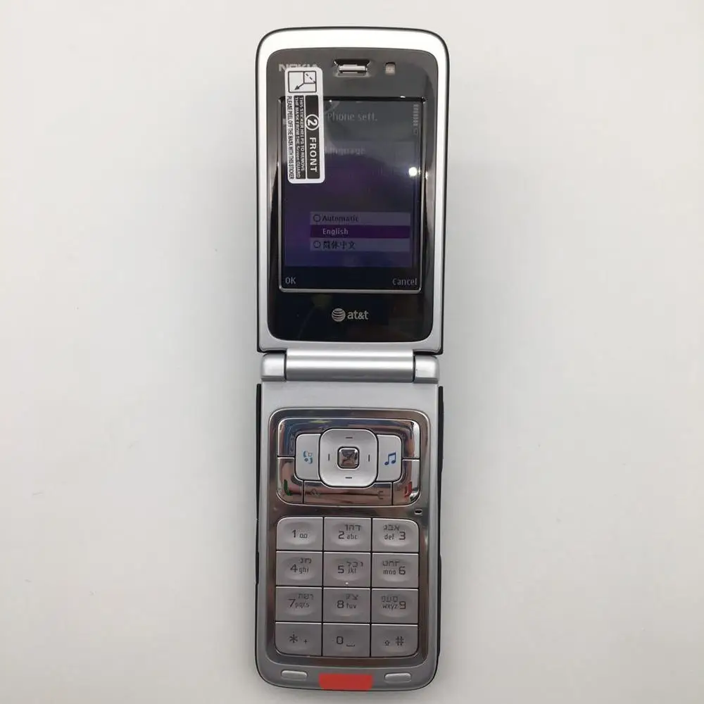 N75 100% Оригинальный разблокированный Nokia Flip 2 4 дюймовый GSM 3G Symbian 9 1 мобильный