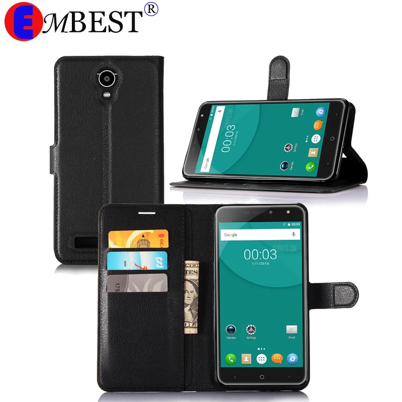 Роскошный кожаный кошелек EMBEST Чехол Для Doogee X3 X7 X9 чехол для телефона pro с