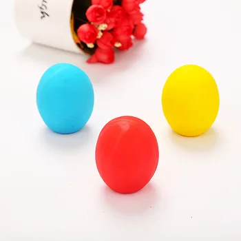 

Pet Dog Toy Pedigree Molar Latex Egg Bite Toy Pet Interactive Training