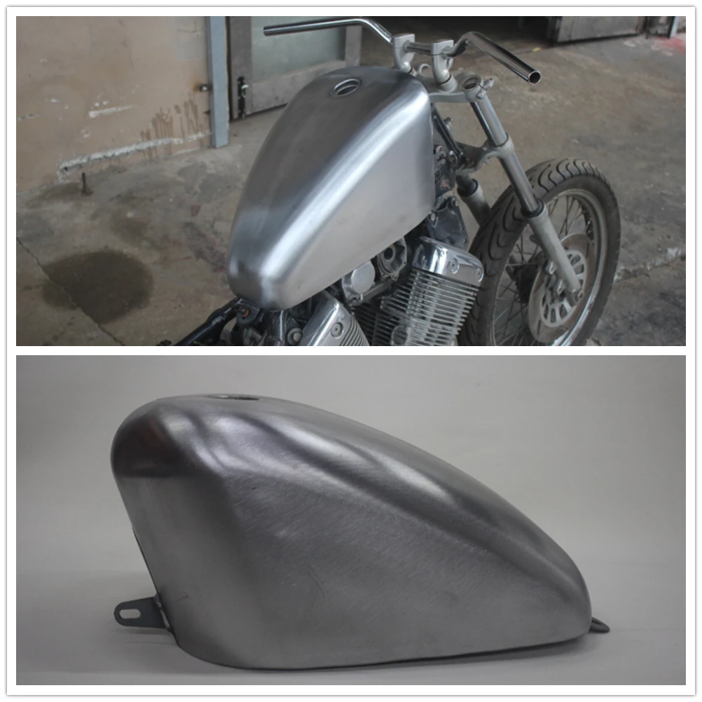 

12L Petrol Gas Fuel Tank For YAMAHA Virago XV400 XV535 XV400/535 W/ Cap Vintage Motorcycle Handmade Modified Motorbike Oil Can