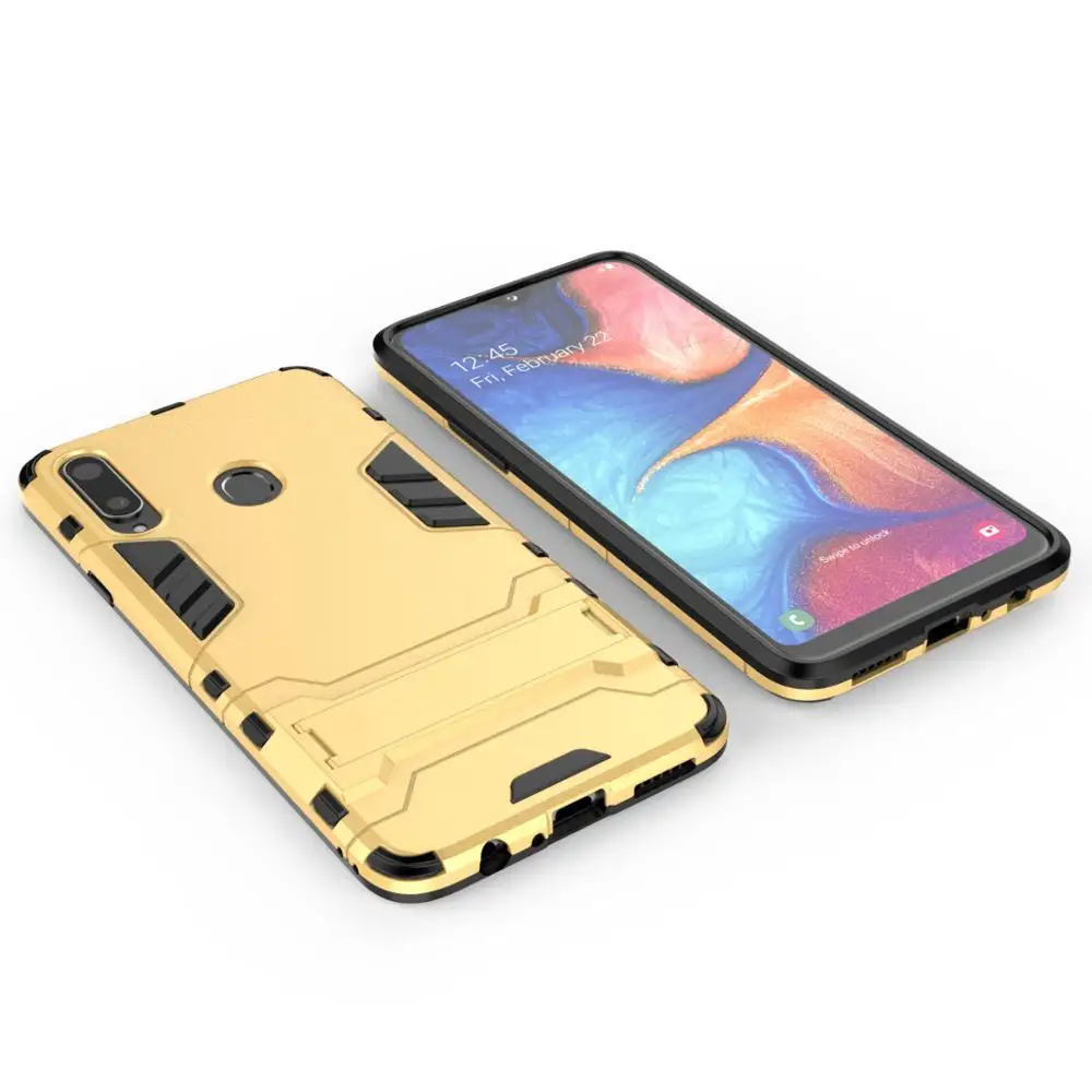 S для samsung Galaxy A20s чехол противоударный армированный резиновый силиконовый Жесткий чехол для телефона на samsung A20s() Полная защита