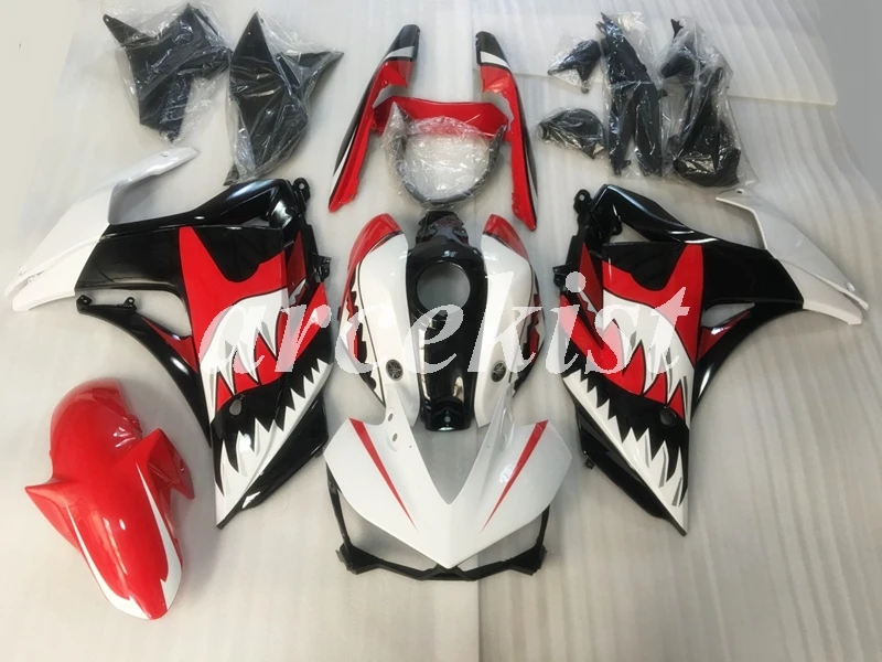 

New ABS Injection Mold Full Fairing Kit For Yamaha YZF R3 YZF R25 2015 2016 2017 15 16 17 Body Kits Custom Red Shark