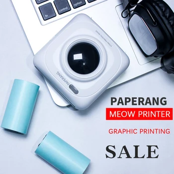 

Paperang P1 200 Dpi Mini Portable Photo Printer Misprint Printing Artifact Mobile Photo Printer Thermal Printer Sticker Printer