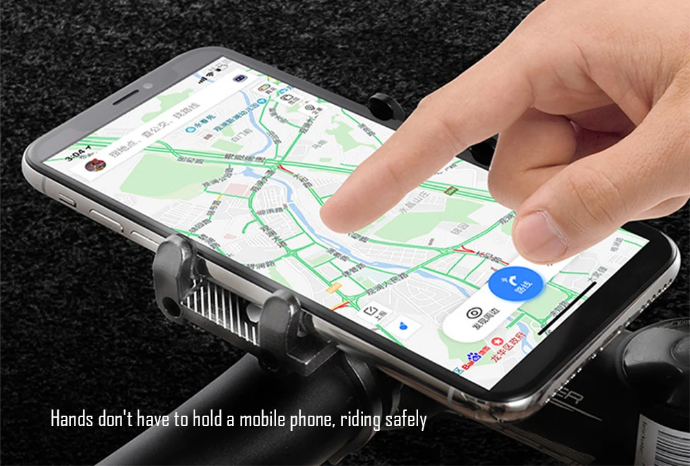 Держатель подставки для мобильного телефона для Xiaomi Mijia M365 скутер Qicycle EF1 Регулируемый Противоскользящий кронштейн для руля