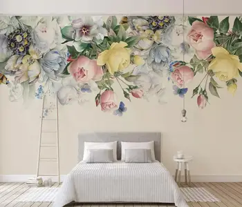 

[Self-Adhesive] 3D Flower 15805104 Wall Paper mural Wall Print Decal Wall Murals