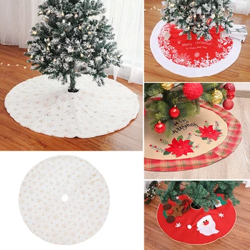 

Plush Christmas Tree Decorations Carpet Merry Christmas Decor For Home Ornament Craft 2020 Navidad Xmas Gift Happy New Year 2021