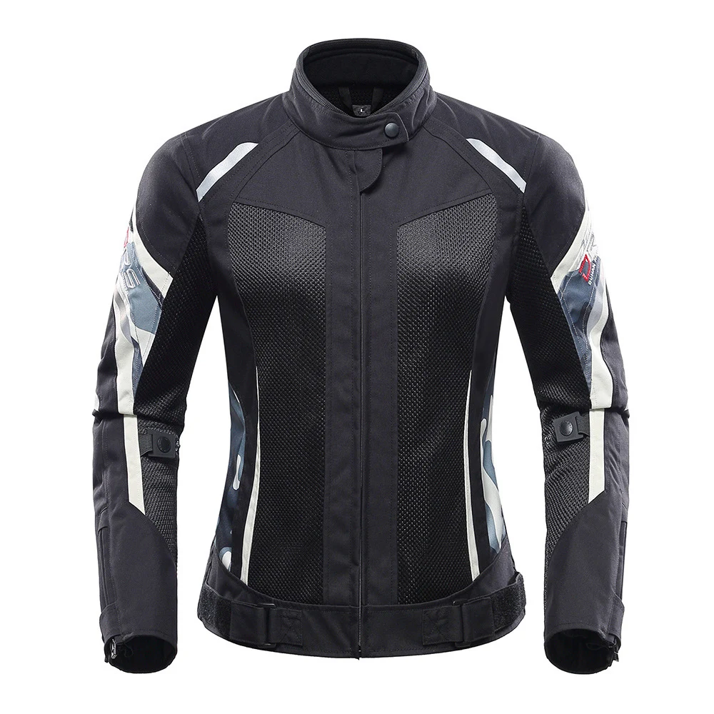 

Motorcycle female jacket motobike riding jacket windproof protective armor clothing for Triumph Aprilia Ducati Yamaha kawasaki