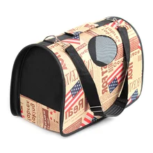 Портативная сумка для перевозки животных клетка грузовой питомник мягкий удобный щенок котенок открытый K888