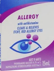 

Allergy Eye Drops 15ML Clears and Relieves Itchy, Red Allegry